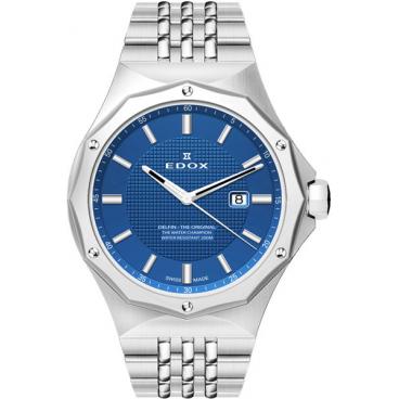 Женские швейцарские наручные часы Edox 54004-3MBUIN 1