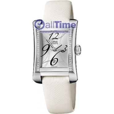 Женские швейцарские механические наручные часы Oris 561-7621-49-61LS 1