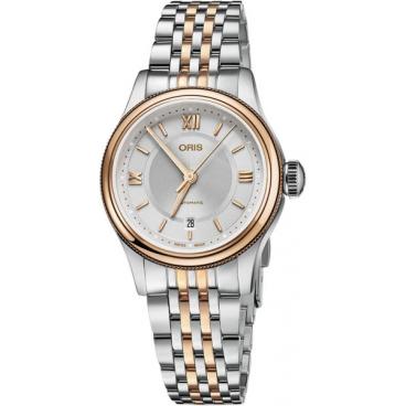 Женские швейцарские механические наручные часы Oris 561-7718-43-71MB 1