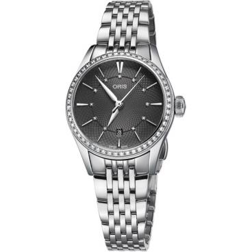 Женские швейцарские механические наручные часы Oris 561-7722-49-53MB 1