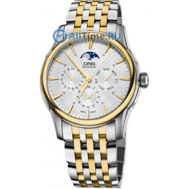 Мужские швейцарские механические наручные часы Oris 582-7689-43-51MB 1