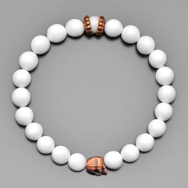 Браслет из бусин Rico La Cara 6126-rlc с агатами 1