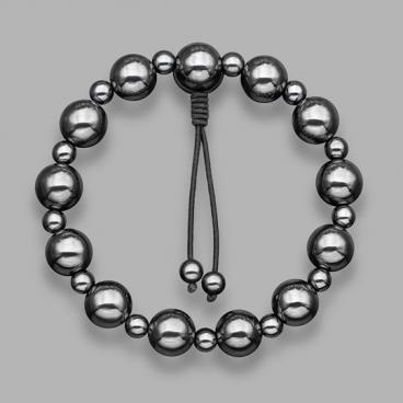 Браслет из бусин Rico La Cara 6138-rlc с гематитом 1