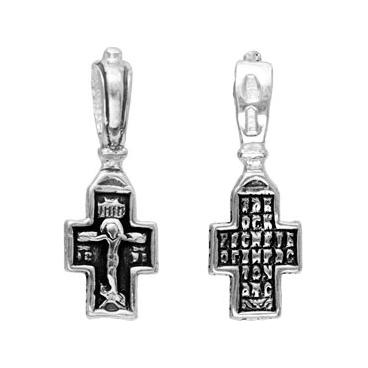 Детский серебряный православный крестик с распятием ФИТ 62541-f 1 Детский серебряный православный крестик с распятием ФИТ 62541-f 1
