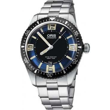 Мужские швейцарские механические наручные часы Oris 733-7707-40-35MB 1