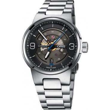 Мужские швейцарские механические наручные часы Oris 733-7716-41-64MB 1