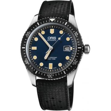 Мужские швейцарские механические наручные часы Oris 733-7720-40-55RS 1