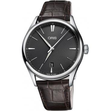 Мужские швейцарские механические наручные часы Oris 733-7721-40-53LS 1