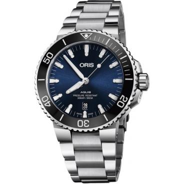 Мужские швейцарские механические наручные часы Oris 733-7730-41-35MB 1