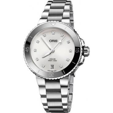 Женские швейцарские механические наручные часы Oris 733-7731-41-91MB 1