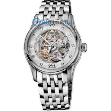 Женские швейцарские механические наручные часы Oris 734-7670-40-19MB 1