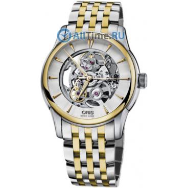 Мужские швейцарские механические наручные часы Oris 734-7670-43-51MB 1