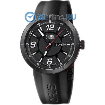 Мужские швейцарские механические керамические наручные часы Oris 735-7651-47-64RS 1
