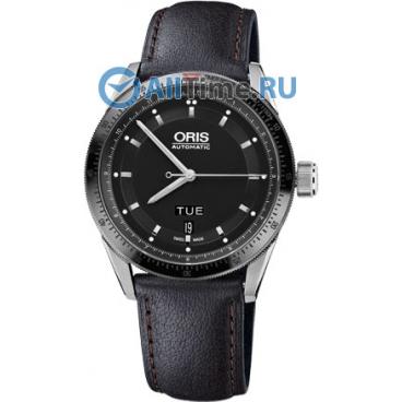 Мужские швейцарские механические наручные часы Oris 735-7662-44-34LS 1