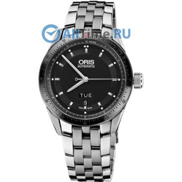 Мужские швейцарские механические наручные часы Oris 735-7662-44-34MB 1