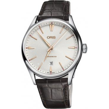 Мужские швейцарские механические наручные часы Oris 737-7721-40-31LS 1