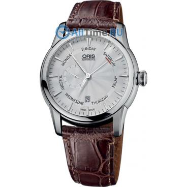Мужские швейцарские механические наручные часы Oris 745-7666-40-51LS 1