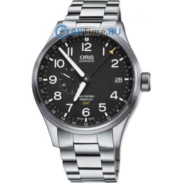 Мужские швейцарские механические наручные часы Oris 748-7710-41-64MB 1