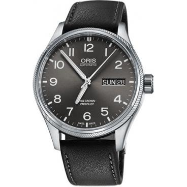 Мужские швейцарские механические наручные часы Oris 752-7698-40-63LS 1