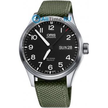 Мужские швейцарские механические наручные часы Oris 752-7698-41-64FC 1