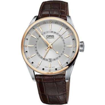 Мужские швейцарские механические наручные часы Oris 761-7691-63-31LS 1