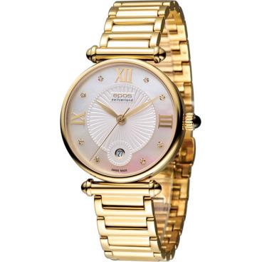 Женские швейцарские наручные часы Epos 8000.700.22.88.32 1