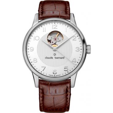 Мужские швейцарские механические наручные часы Claude Bernard 85017-3ABN 1 Мужские швейцарские механические наручные часы Claude Bernard 85017-3ABN 1