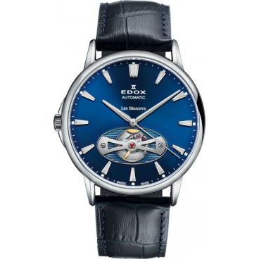 Мужские швейцарские механические наручные часы Edox 85021-3BUIN 1 Мужские швейцарские механические наручные часы Edox 85021-3BUIN 1
