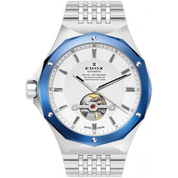 Мужские швейцарские механические наручные часы Edox 85024-3BUMAIN 1