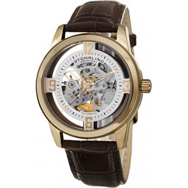Мужские механические наручные часы Stuhrling 877.04 1