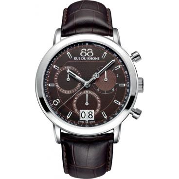Мужские швейцарские наручные часы 88 Rue Du Rhone 87WA130022 с хронографом 1 Мужские швейцарские наручные часы 88 Rue Du Rhone 87WA130022 с хронографом 1