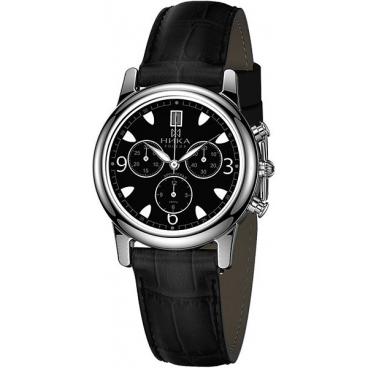 Мужские российские серебряные наручные часы Ника 1806.0.9.54 с хронографом 1