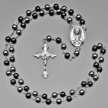 Колье бусы с подвесками Rico La Cara 9203-rlc с агатом, гематитом 1