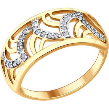 Серебряное кольцо SOKOLOV 93010630_s с фианитами 1 Серебряное кольцо SOKOLOV 93010630_s с фианитами 1