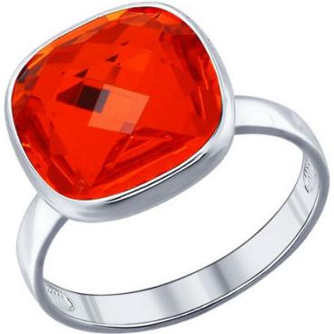 Серебряное кольцо SOKOLOV 94011876_s с кристаллом Swarovski 1 Серебряное кольцо SOKOLOV 94011876_s с кристаллом Swarovski 1