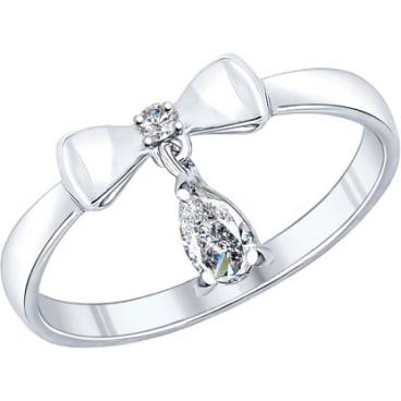 Серебряное кольцо SOKOLOV 94011888_s с фианитами 1 Серебряное кольцо SOKOLOV 94011888_s с фианитами 1