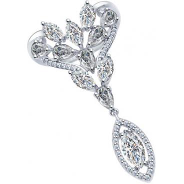 Серебряное кольцо SOKOLOV 94011988_s с фианитами 1 Серебряное кольцо SOKOLOV 94011988_s с фианитами 1