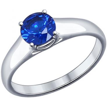 Серебряное кольцо SOKOLOV 94012018_s с фианитом 1 Серебряное кольцо SOKOLOV 94012018_s с фианитом 1