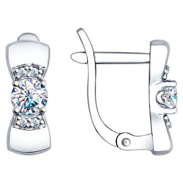 Серебряные серьги SOKOLOV 94022381_s 1 Серебряные серьги SOKOLOV 94022381_s 1