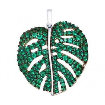 Серебряный кулон SOKOLOV 94031965_s с фианитами 1 Серебряный кулон SOKOLOV 94031965_s с фианитами 1