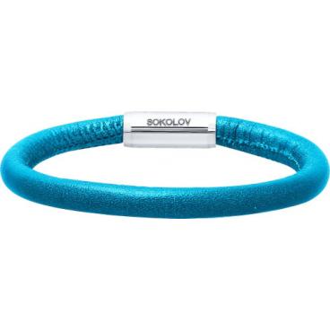 Женский кожаный браслет SOKOLOV 94050272_s 1 Женский кожаный браслет SOKOLOV 94050272_s 1