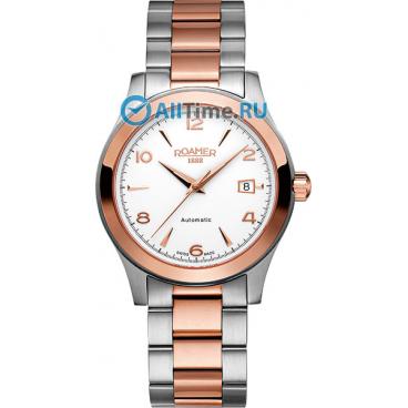 Мужские швейцарские механические наручные часы Roamer 950.660.49.24.90 1