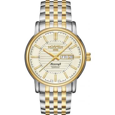 Мужские швейцарские механические наручные часы Roamer 963.637.47.35.90 1