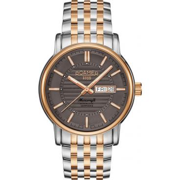 Мужские швейцарские механические наручные часы Roamer 963.637.49.05.90 1