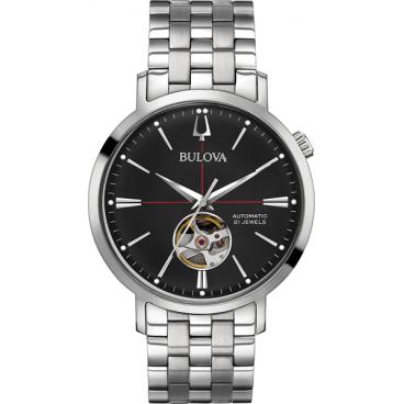 Мужские механические наручные часы Bulova 96A199 1