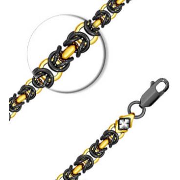 Серебряная цепочка на шею SOKOLOV 998360800_s с византийским плетением 1 Серебряная цепочка на шею SOKOLOV 998360800_s с византийским плетением 1