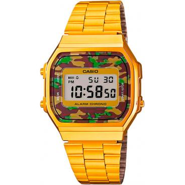 Мужские японские наручные часы Casio A-168WEGC-3E 1