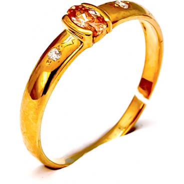 Серебряное кольцо Catena A007.3_c с фианитами 1 Серебряное кольцо Catena A007.3_c с фианитами 1