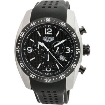 Мужские швейцарские наручные часы Adriatica A1181.B254CH с хронографом 1