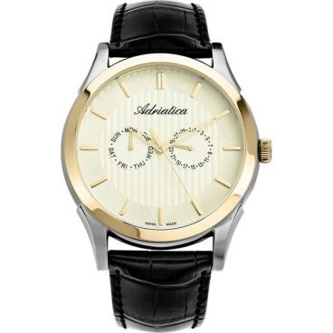 Мужские швейцарские наручные часы Adriatica A1191.2211QF 1 Мужские швейцарские наручные часы Adriatica A1191.2211QF 1